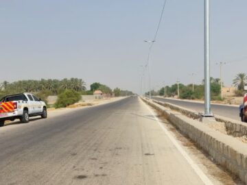 روشنایی بلوار «نینیزک‌ به بنداروز‌» دشتستان در آستانه پیاده روی بزرگ ولایت