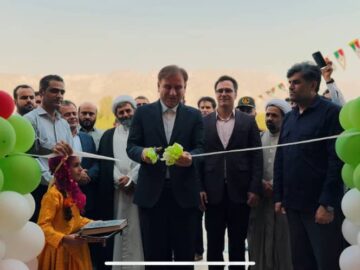 افتتاح دبستان شش کلاسه شهید سلیمانی در روستای اشکالی تنگستان