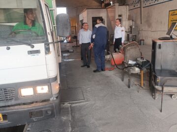 معاینه فنی بیش از ۱۱ هزار دستگاه ناوگان سنگین در بوشهر