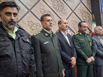 مراسم تکریم و معارفه فرمانده انتظامی شهرستان بوشهر