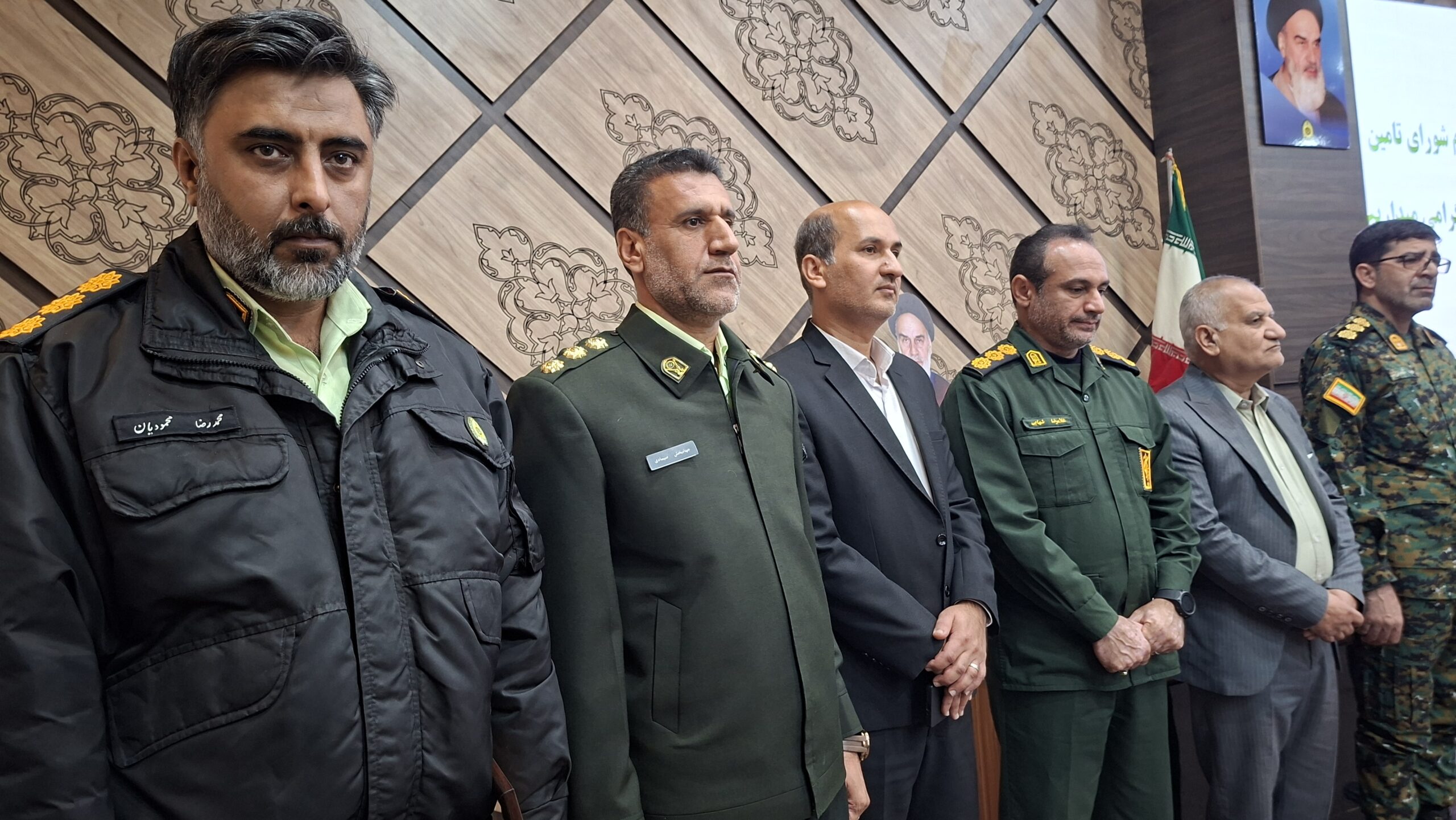 مراسم تکریم و معارفه فرمانده انتظامی شهرستان بوشهر